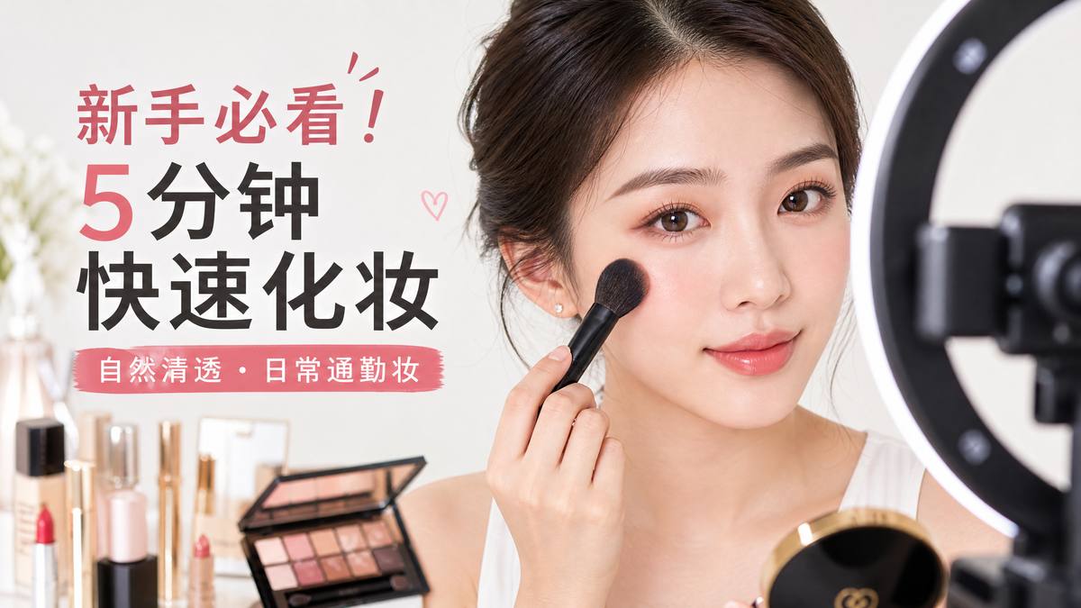 黑料美妆视频-5分钟快速化妆视频教程